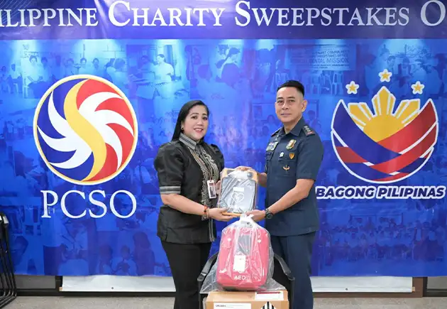 PCSO HANDS OVER LIFE-SAVING EQUIPMENT TO PNP