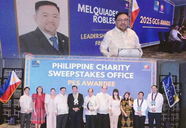 PCSO IS NUMBER ONE  GOCC , RECEIVES MULTIPLE AWARDS 