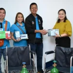 PCSO TURNS OVER MEDICAL DEVICES TO BRGY. SAN PASCUAL, OBANDO, BULACAN