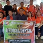 PCSO BRINGS MEDICAL AND DENTAL MISSION TO CALOOCAN