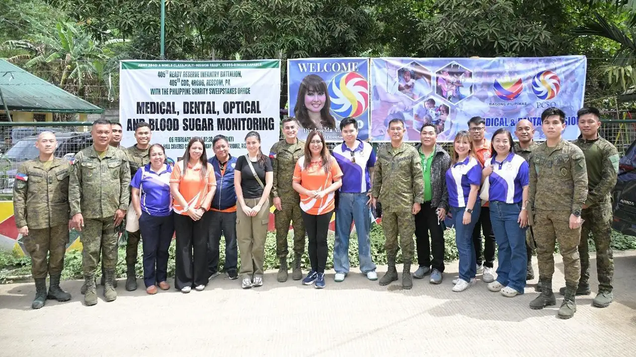 PCSO DELIVERS FREE HEALTH SERVICES TO INDIGENOUS COMMUNITY IN RIZAL