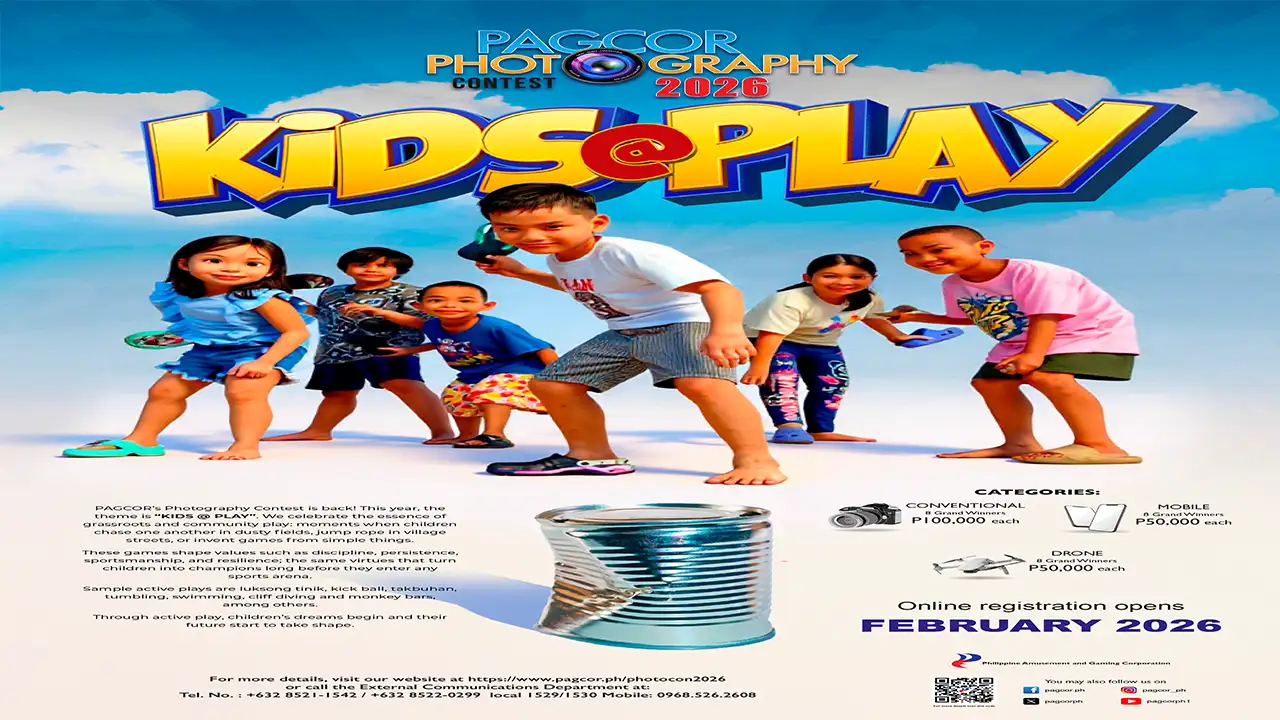 PAGCOR STARTS ACCEPTING ENTRIES FOR PHOTO CONTEST 2026