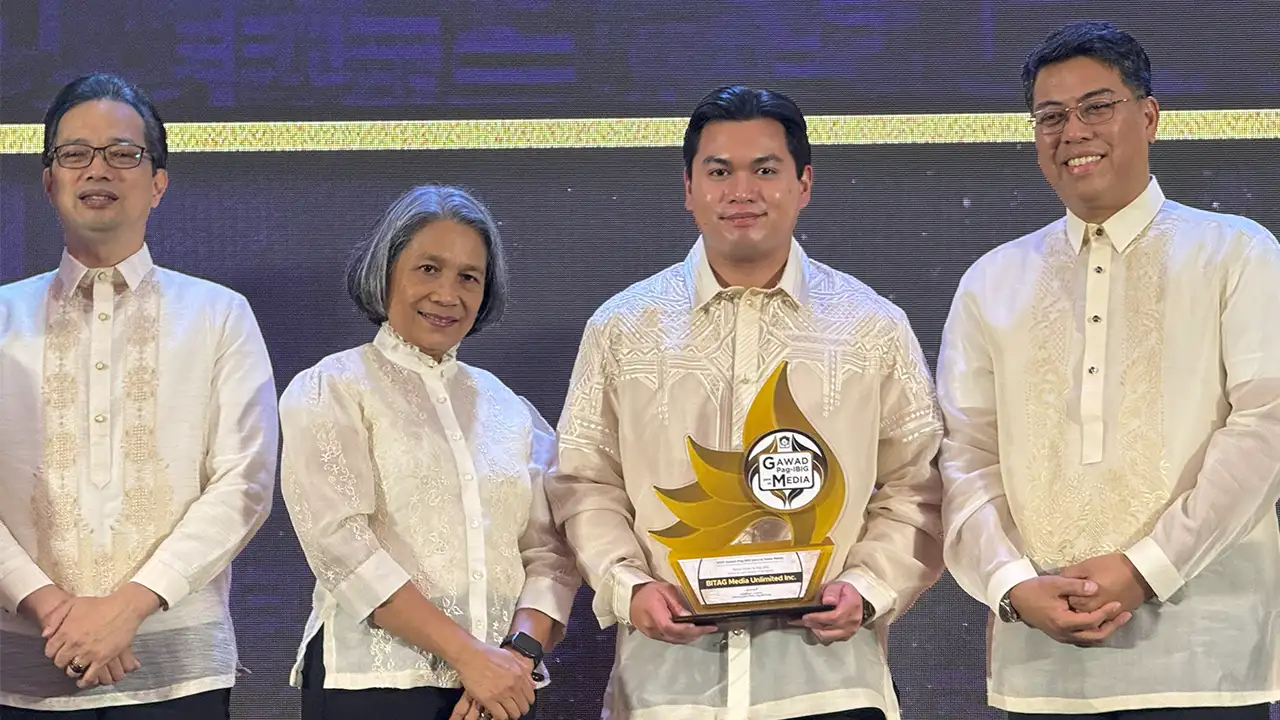 BITAG MEDIA WINS AS ‘NETWORK WITH HIGHEST FREE MEDIA’ AT 2025 GAWAD PAG-IBIG