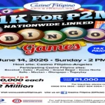 PHP2.9 MILLION UP FOR GRABS IN 2ND LEG OF PAGCOR’S “₱1K FOR ₱2M” BINGO EVENT