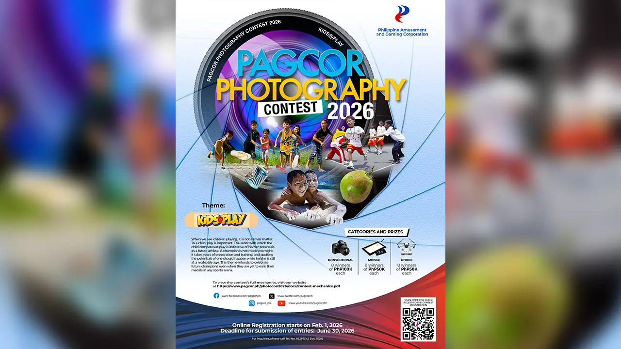 PAGCOR’S ‘KIDS@PLAY’ PHOTOGRAPHY CONTEST CLOSES JUNE 30