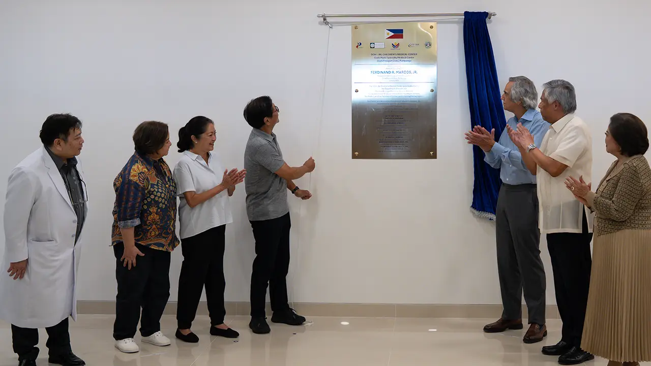 PRESIDENT MARCOS INAUGURATES CLARK CHILDREN’S SPECIALTY HOSPITAL