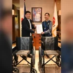 PCSO DONATES WHEELCHAIRS TO 4PS PARTYLIST