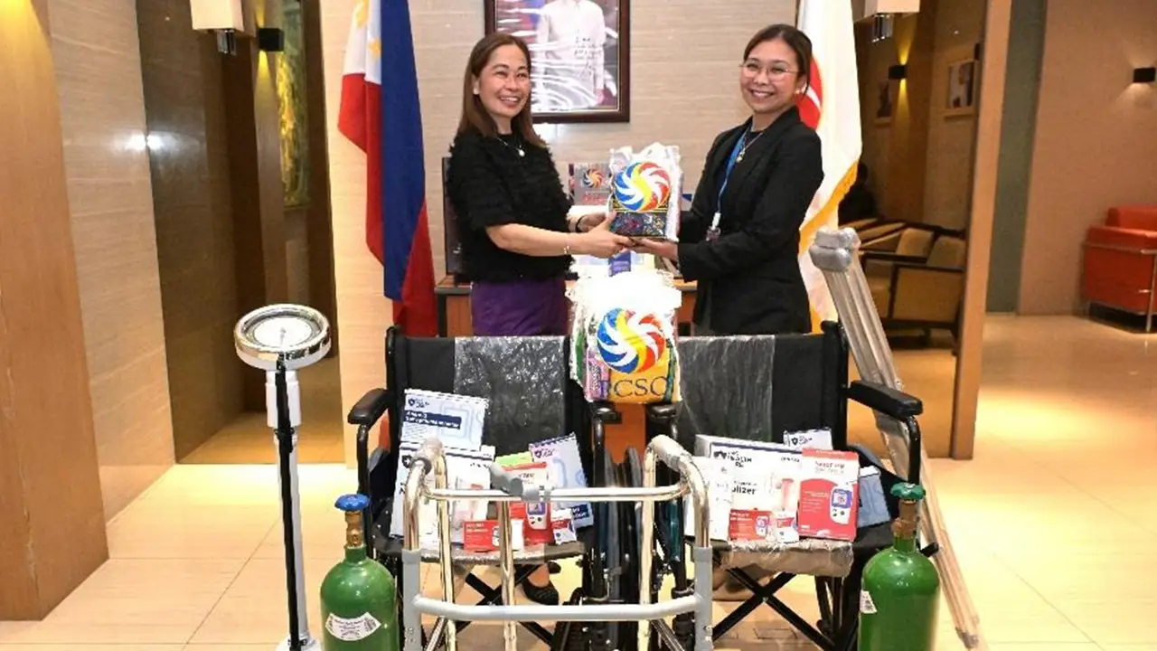 PCSO PROVIDES VARIOUS CSR ITEMS TO 1ST DISTRICT OF CAMARINES NORTE