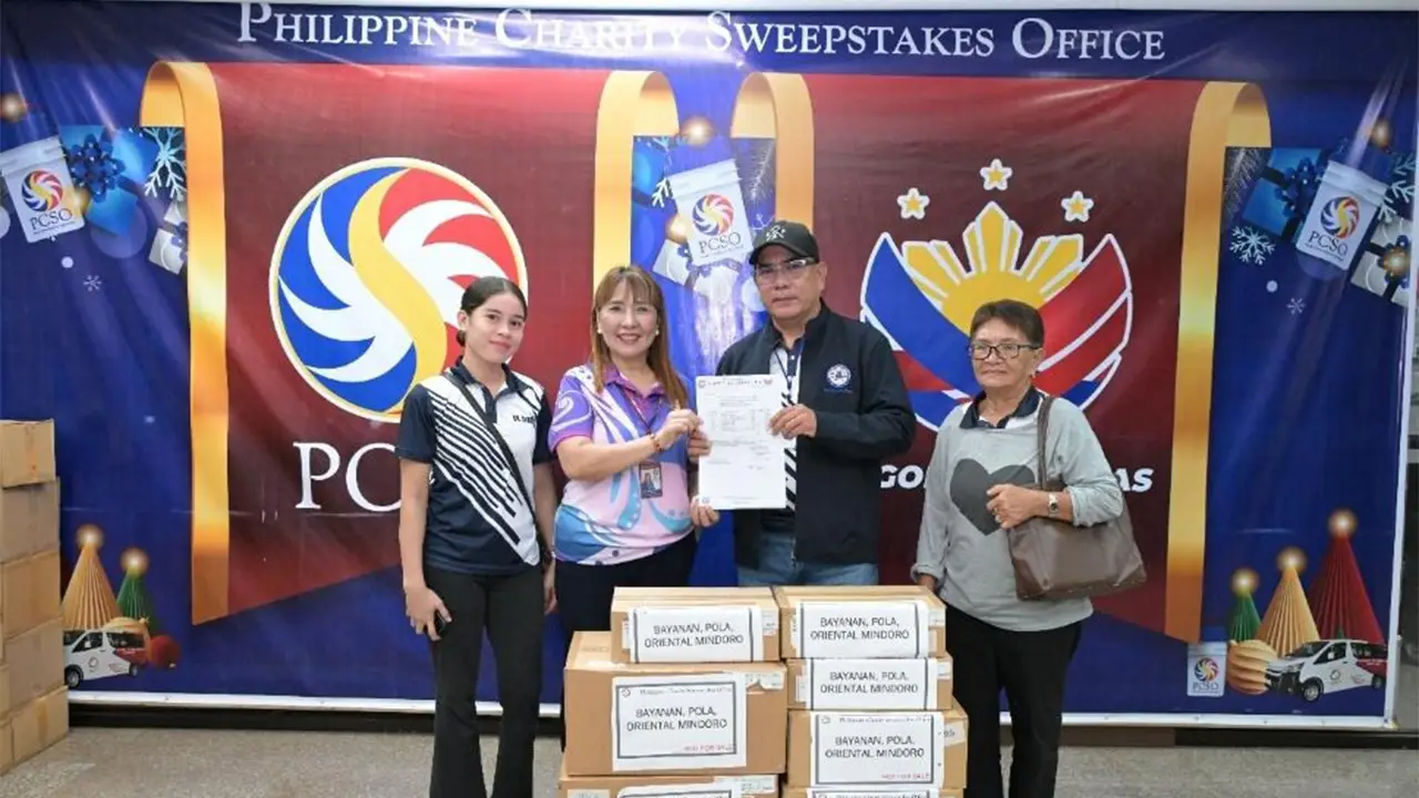 PCSO BOOSTS HEALTHCARE IN POLA, ORIENTAL MINDORO THROUGH MEDICINE DONATION PROGRAM