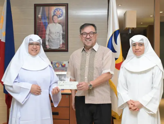 PCSO EXTENDS FINANCIAL ASSISTANCE TO LITTLE SISTERS OF THE ABANDONED ELDERLY, INC.