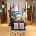 KM PARTYLIST RECEIVES CHARITIMBA FROM PCSO