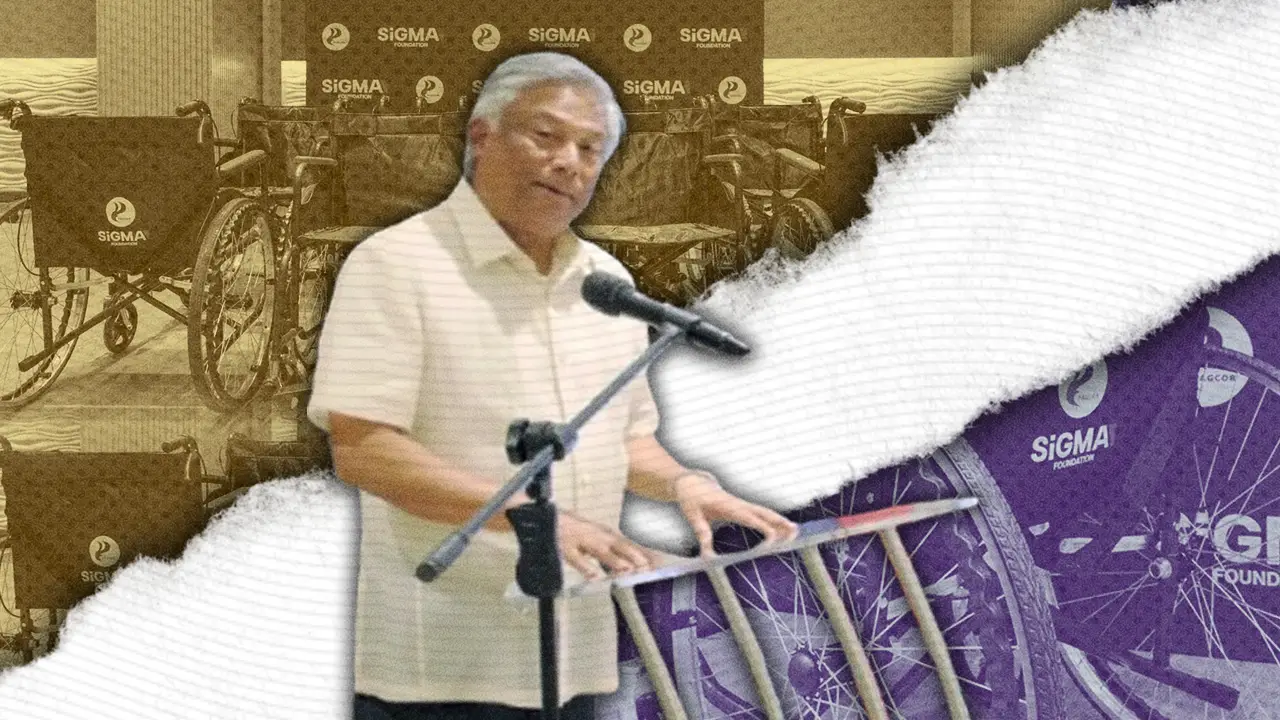 CHARITY FOUNDATION GIVES 3,500 WHEELCHAIRS TO PAGCOR FOR DISTRIBUTION