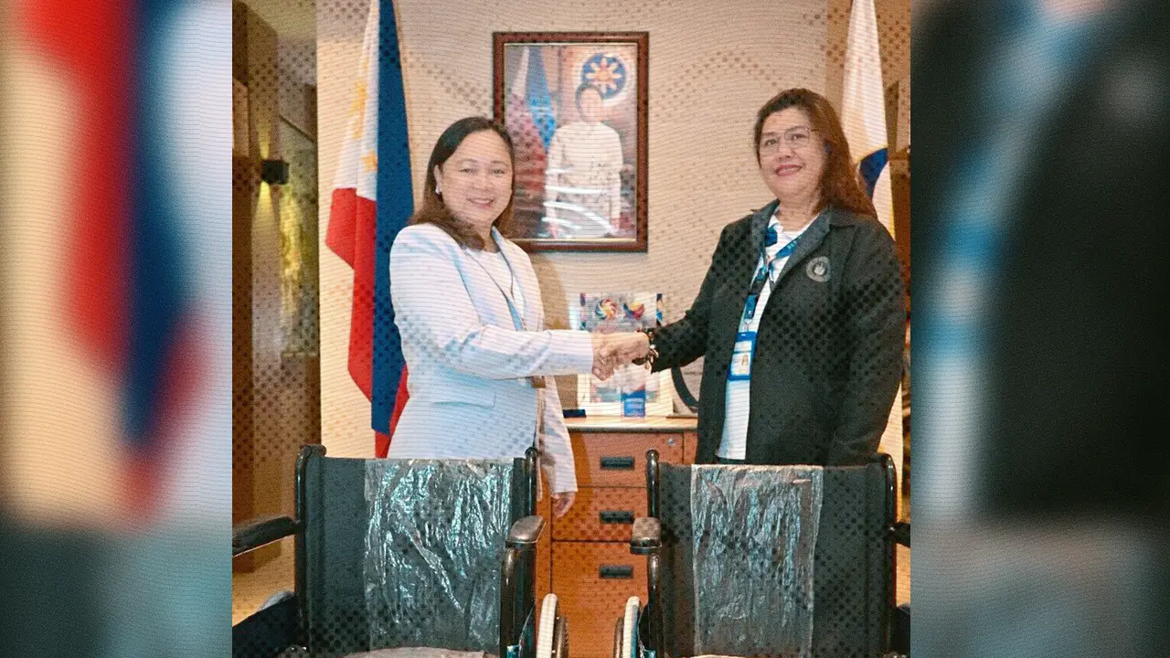 PCSO DONATES WHEELCHAIRS TO CALOOCAN 2ND DISTRICT