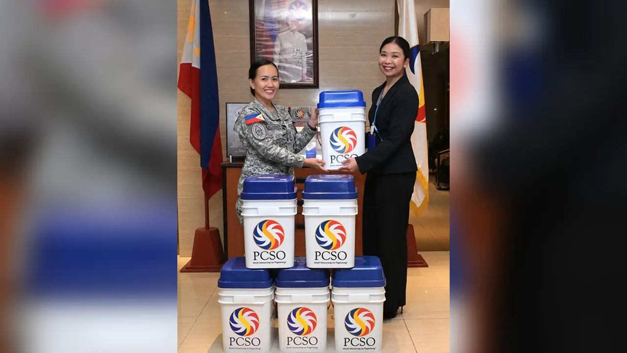 PCSO DONATES CHARITIMBA TO 23RD AIR FORCE GROUP RESERVE