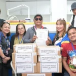 TWO QUEZON CITY BARANGAYS AND MAGDIWANG RECEIVE MEDICINES FROM PCSO
