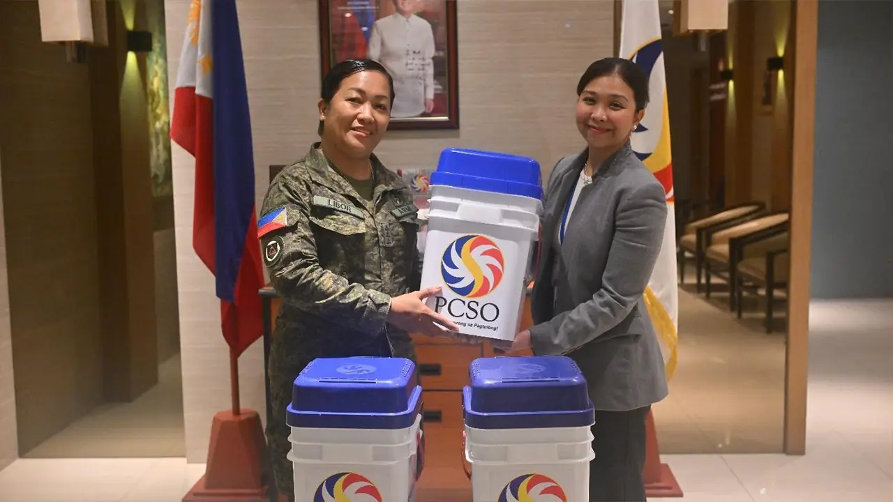 PCSO TURNS OVER CHARITIMBA TO 12TH CIVIL-MILITARY BATTALION