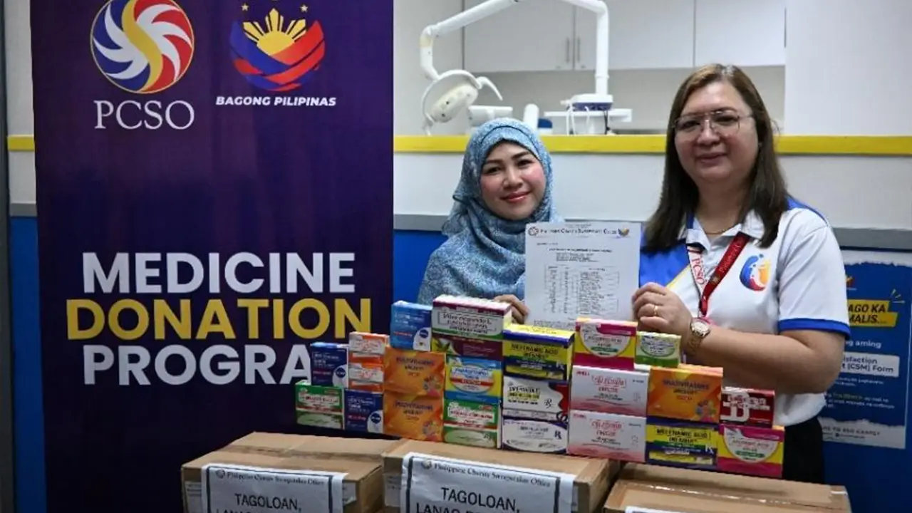 PCSO TURNS OVER MEDICINES TO TAGOLOAN, LANAO DEL NORTE AND MERCEDES, CAMARINES NORTE