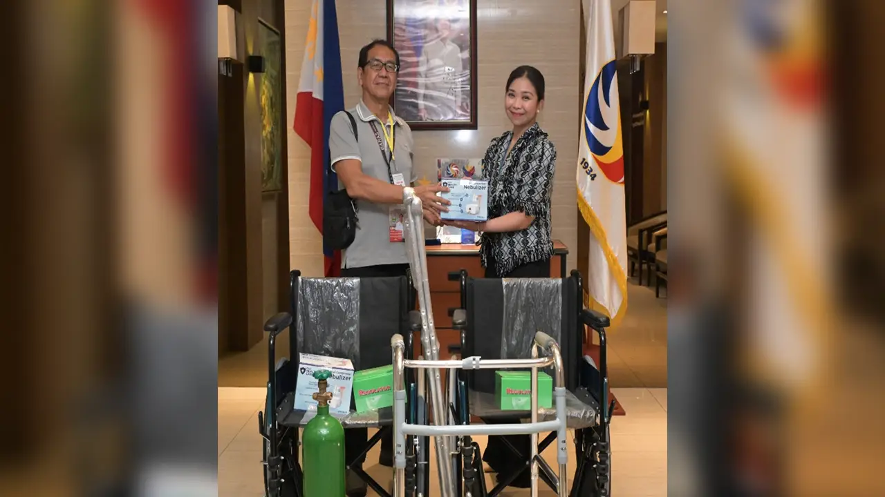 PCSO PROVIDES MEDICAL DEVICES AND MOBILITY AIDS TO BARAS, RIZAL