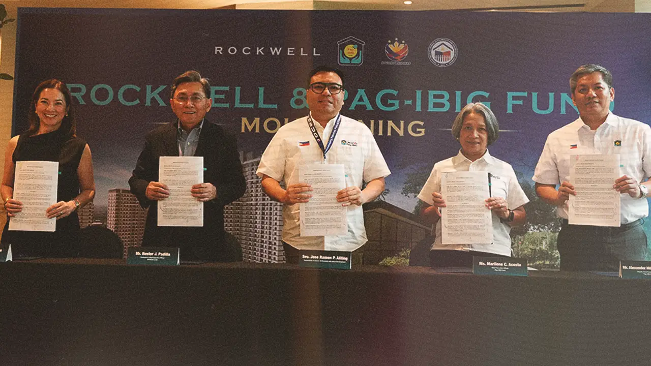 ROCKWELL JOINS PAG-IBIG FUND TO OFFER AFFORDABLE AND PREMIUM HOME CHOICES UNDER EXPANDED 4PH
